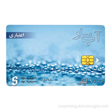 Contact IC Card, PVC Card with Chip, Full Color Printing